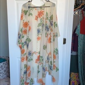 Floral kimono